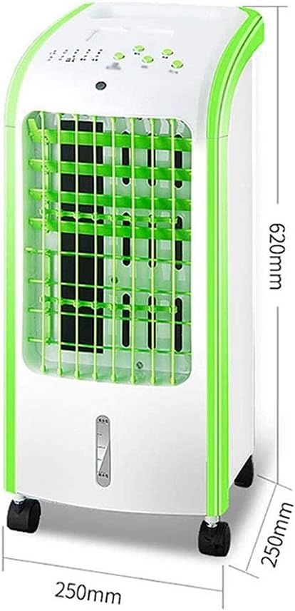 Air Cooler for Home Office Air Coolers Personal Portable Space House Single Cool Ultra Quiet Cold Air Fan Living Room Bladeless Water Cooled Air Conditioning Unit White