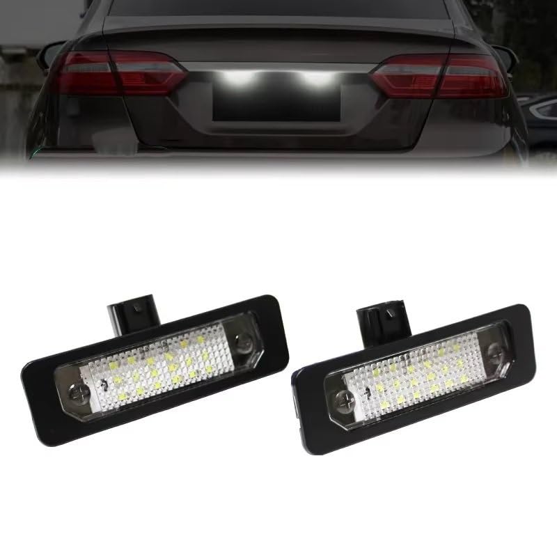 Luces de matrícula para Lincoln MKZ que mejoran la seguridad en trayectos nocturnos 7