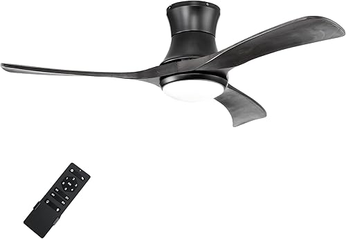 Tangkula Ventilador de techo de 52 pulgadas con luz LED y control remoto ventilador de techo empotrado con 6 velocidades de viento motor CC Tangkula Ventilador de techo de 52 pulgadas con luz LED y control remoto ventilador de techo empotrado con 6 velocidades de viento motor CC
