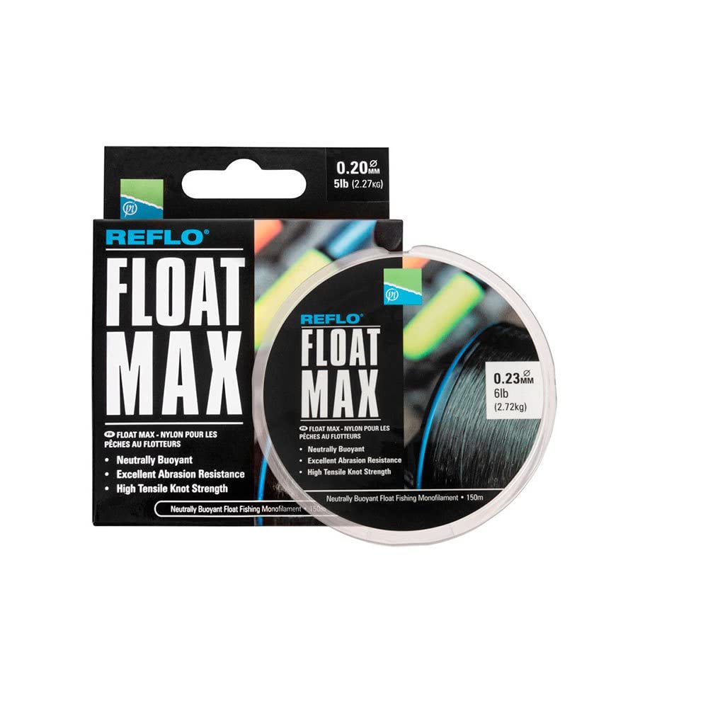 Preston Reflo Float Max Monofilament Line Coarse Fishing (0.18mm -4lbs)