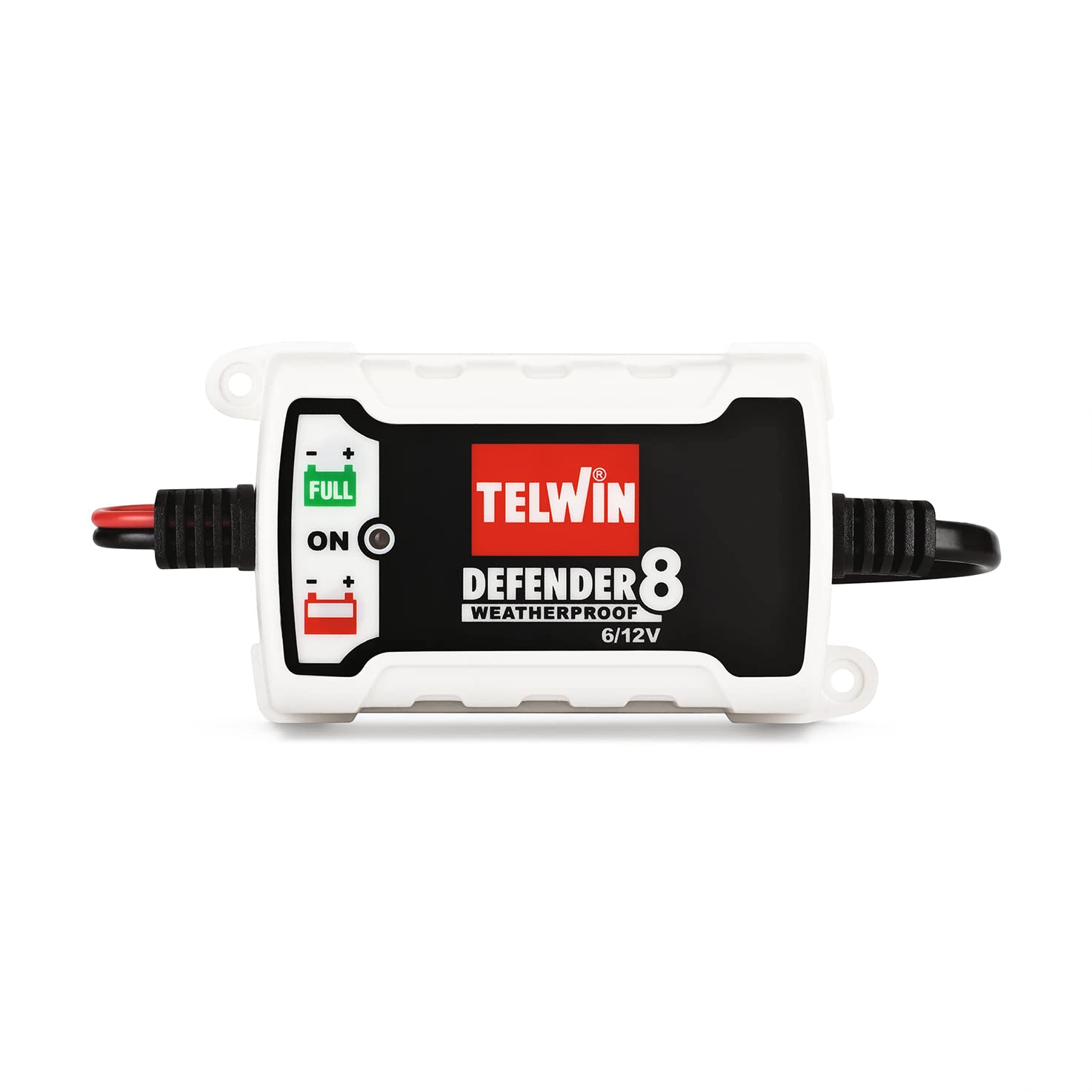 Telwin 807558 Defender 8 6V/12V Caricabatterie e mantenitore di Carica Intelligente