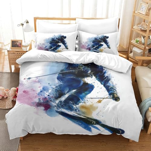 Housse de couette super douce ShihTzuDogArt King en microfibre premium - 3