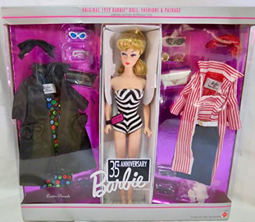 Barbie 35th Anniversary Giftset Fashions y Reproducción miniatura 1