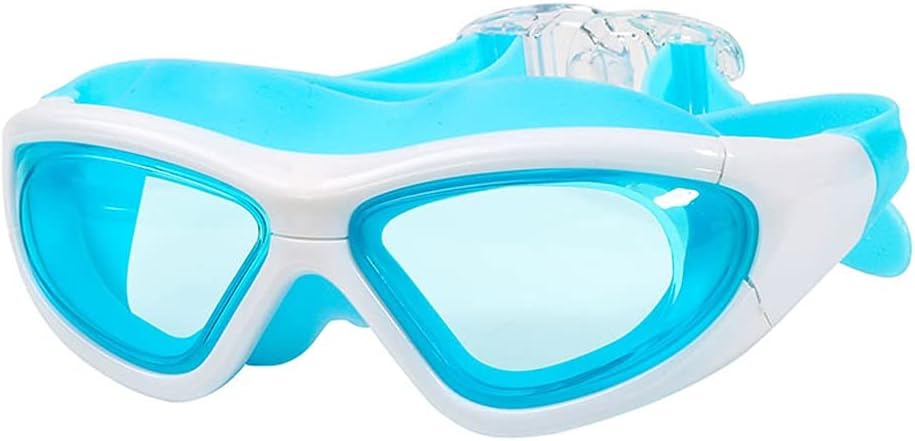Adjustable Swimming Goggles Professional Swim Pool Glasses Waterproof Silicone Optical Electroplate Eyewear for Kids Adult