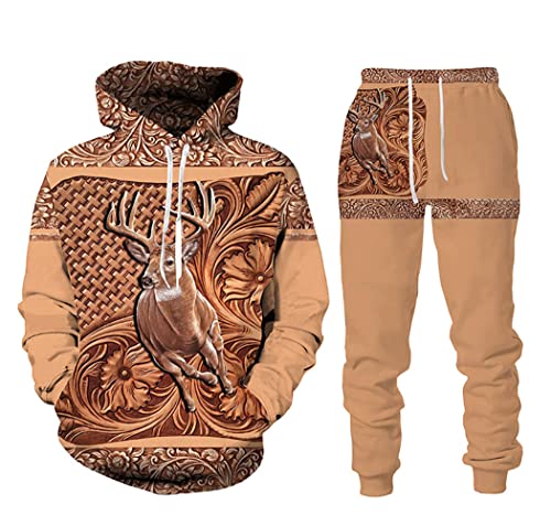 Chasse au cerf ensemble de survêtement camouflage 3D hiver
