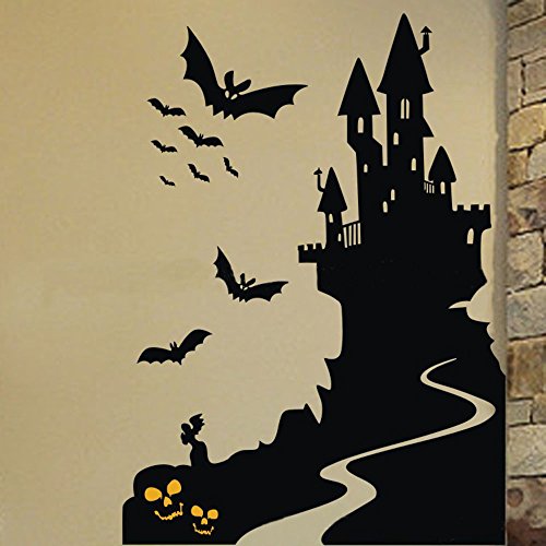 Vinilo decorativo Halloween DNVEN 16x22 pulgadas