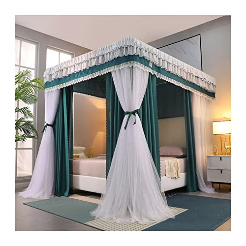 Cortina para cama con mosquitera a prueba de polvo para dormir bien 2
