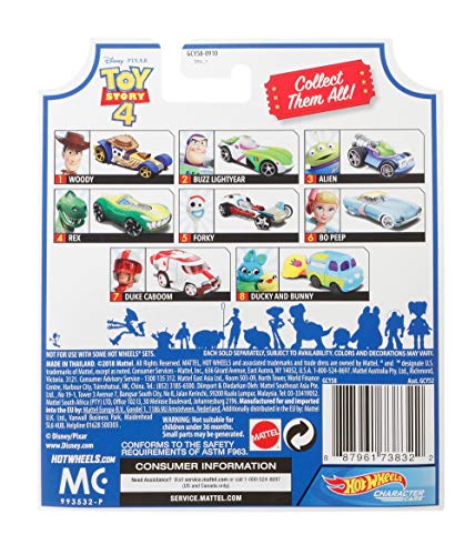 Hot Wheels Toy Story BO PEEP Vehicle miniatura 7