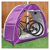 YSMSMZJK Puede Ser Empalmado Cobertizos De Almacenamiento para Muebles De Jardín,Bicicletas,Motocicletas Funda para Bicicleta para Exterior,Purple
