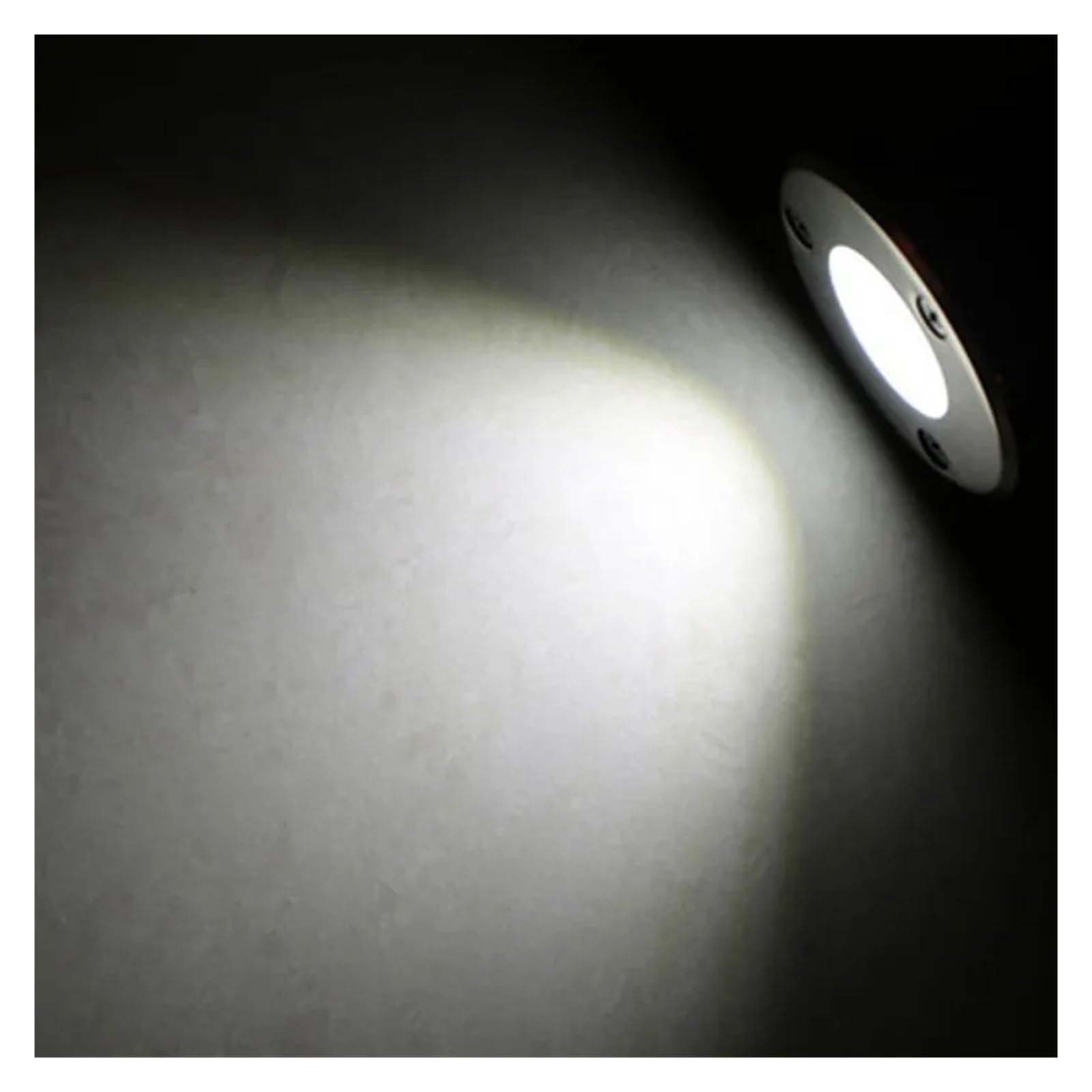 Światła Zewnętrzne Słupek Ogrodowy 36W LED Zewnętrzna, Parterowa Podłoga Ogrodowa Podziemna Lampa Wkopana Punktowe Światło Krajobrazu(Cold White)