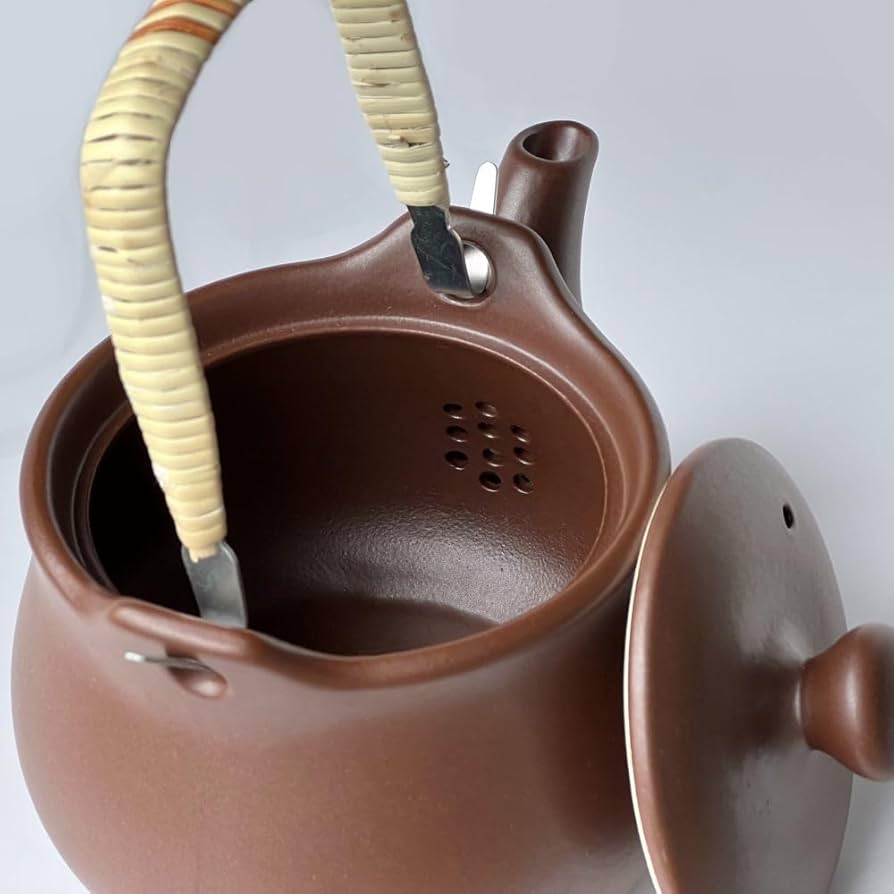 Amazon.co.jp: 風景ドットコム 常滑焼 耐熱土瓶 小 750cc 急須