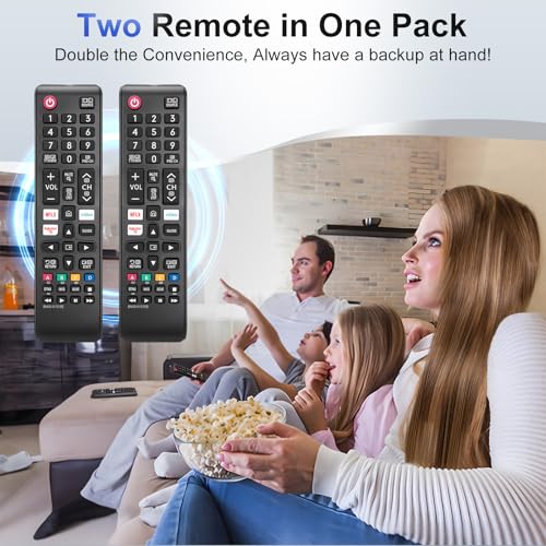 2er Pack Universal Fernbedienung für alle Samsung Smart TV Fernseher – Ansicht 2