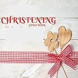 vintage style christening invitations  Christening Guest Book: Keepsake Message Log With 100 Formatted Lined & Unlined Pages With Gift Log, Quotes, Photo Pages, For Family And Friends To ... Wishes And Comments, 8.5\