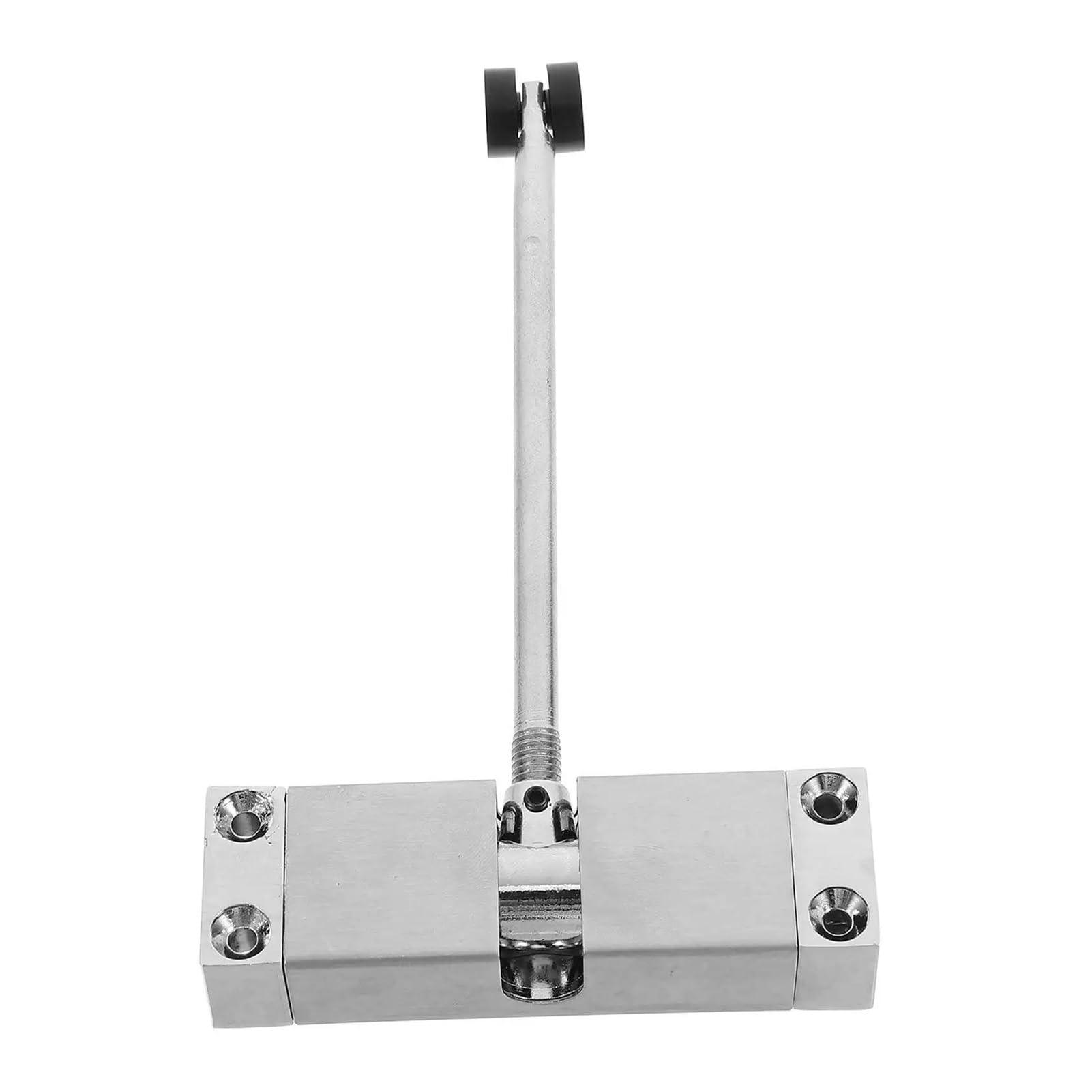 Forvexilla Silver Automatic Door Closer Invisible Spring Buffer Adjustable Soft Closer
