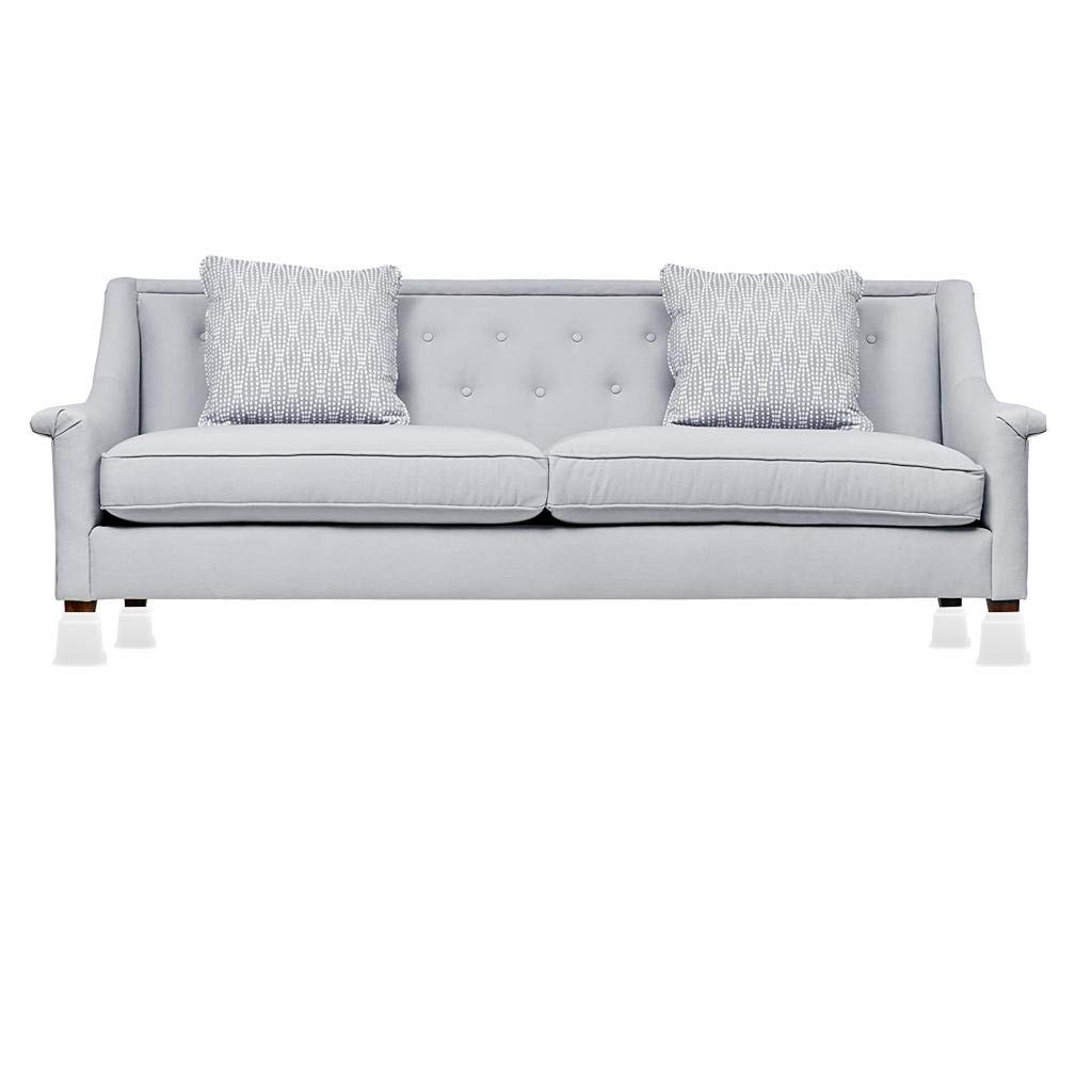 4 Piezas Elevadores de Cama Ajustables Extensores Apilables para Patas de Muebles Elevadores de Altura Plástico Fuerte Adecuado para Oficin, Blanco 5 Pulgadas 4 Piezas, Individual