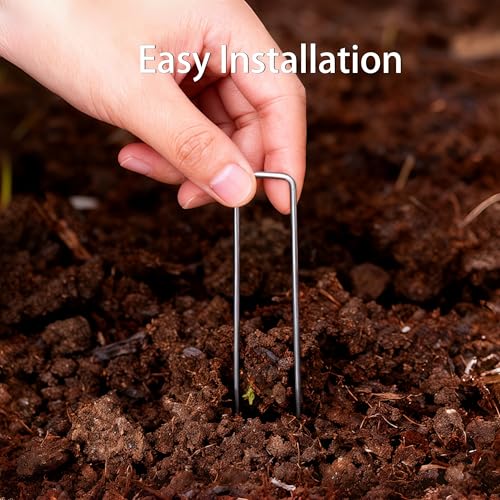 image for Atlantic Stainless Steel Garden Stakes/Staples 5.5 Inch & 4 Inch – R