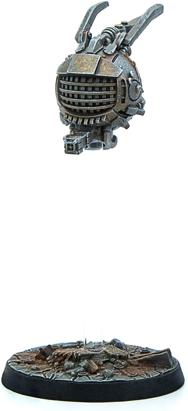 Modiphius Entertainment: Fallout: Wasteland Warfare - Robots: Eyebots - 4 Figures, 32mm Unpainted Resin RPG Miniatures, Nuka World, Tabletop