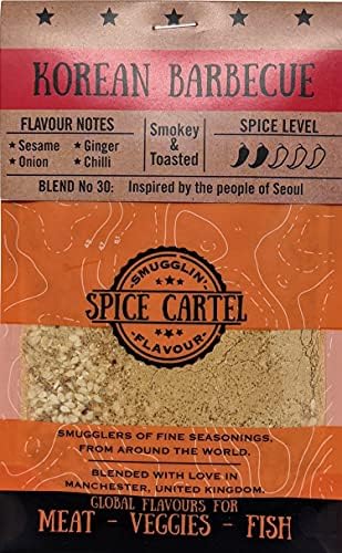 Spice Cartel's Thai Street Food. Artisanal Thai Spice Blend Inspired by Bangkok's Food Scene. Bring Your Meal to Life with a Thai Twist. 35g Resealable Pouch. Hand Made with Love in The UK.