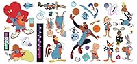 RoomMates RMK4714SCS Space Jam Lebron, Bugs Bunny & Tune Squad Charcter Peel and Stick Wall Decals