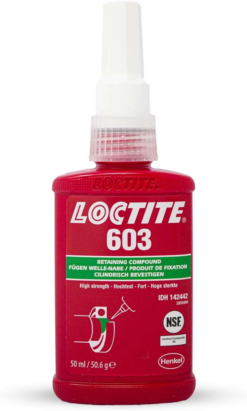 LOCTITE® 603 - Colle forte pour assemblages cylindriques | Fixation haute résistance pour roulements et bagues