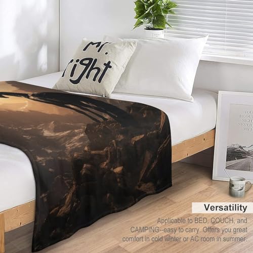 Couverture cheval couverture douce flanelle pour lit canapé enfant - 6