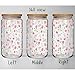 Enanaimg Wildflower Floral 16oz Glass Drinking Cup with Bamboo Lid Christian Gifts for Women Mother, Cute Flower Drinking Glass Gifts for Bestie Mother Birthday Bridesmaid Party