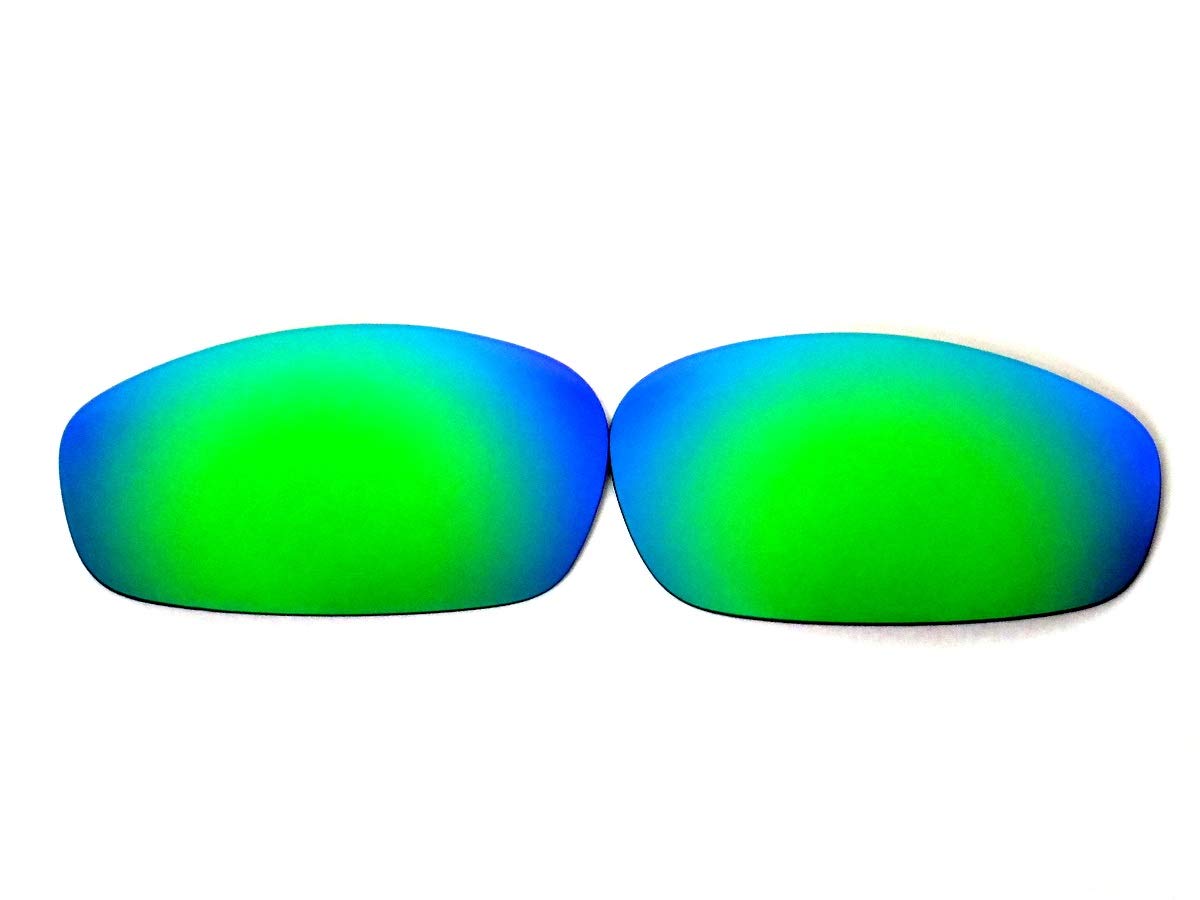 Galaxylense Unisex Green Galaxy Replacement Lenses For Oakley Split Jacket Polarized 100% Uvab Size: Regular