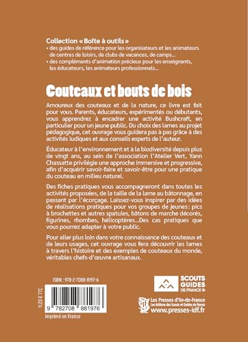 Couteaux et bouts de bois. Couteaux Bushcraft & savoir-faire – vue 2