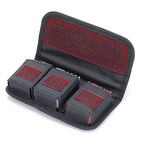 Foto DSLR Batterijhouder 3 Opbergtas, Camera Batterij Case met SD-kaarthouder Pouch - PLMN - Afbeelding 7