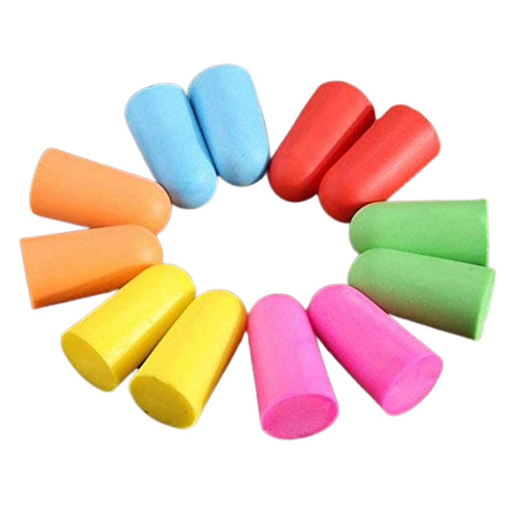 Generic 10 Pairs Soft Foam Ear Plugs Tapered Travel Sleep Noise Prevention Earplugs Improve Sleep Hearing Protection-picture-26