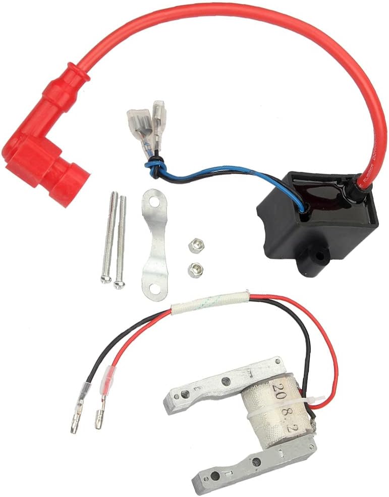 Engine CDI Ignition Coil Neto Stator Coil Spark Plug Kit For 2 Stroke 49cc 50cc 60cc 80cc Motor Bi00 I.814057801 - View #13