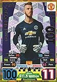  Match Attax 17/18 David De Gea 100 VEREIN KARTE # 437 - Manchester United 2017/18