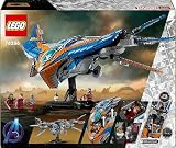 LEGO | Marvel Les Gardiens de la Galaxie : Le Vaisseau Milan - Incluant 4 Minifigurines de Super-Héros, Aventures Spatiales pour Enfant, Cadeau Avengers pour Garçons et Filles dès 12 Ans 76286 - 14