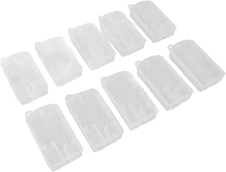 Walmeck 蜂の檻 10個入り プラスチック製 女王蜂飼育用 3.3 X 2.0 X 0.8 インチ