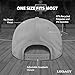 Legacy NCAA Officially Licensed Rope Hat, Texas Longhorns, Lightweight Cap for Men & Women, Caddy Adjustable (Caddy), Grey/Grey White Rope, One Size Fits Most, Snapback Closure