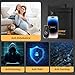 ocuvaep Faraday Bags for Phones 2 Pack| Magnetic Closure Signal Blocking Pouch, Waterproof & Durable | Blocks GPS, WiFi, RFID for Car Keys & Personal Electronics Anti-Theft Protection