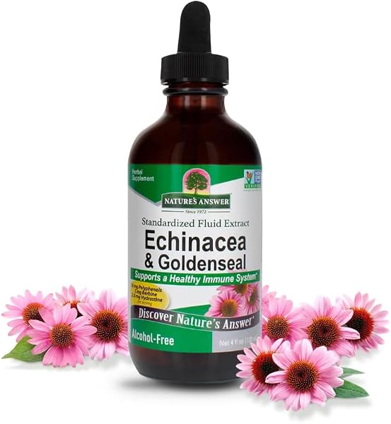 Natural's Answer Echinacea & Golden Seal Alcohol-Free 120ml