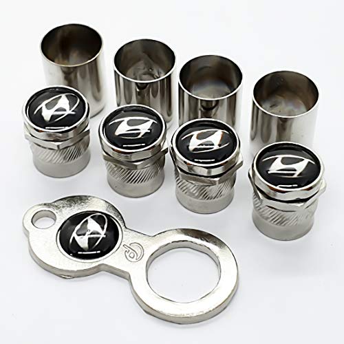 Tampa Bico Valvula Antifurto Capa Cromado - HYUNDAI