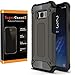 SuperGuardZ for Samsung Galaxy S8 Case, Heavy Duty Slim Shockproof Protective Cover Armor [Black]