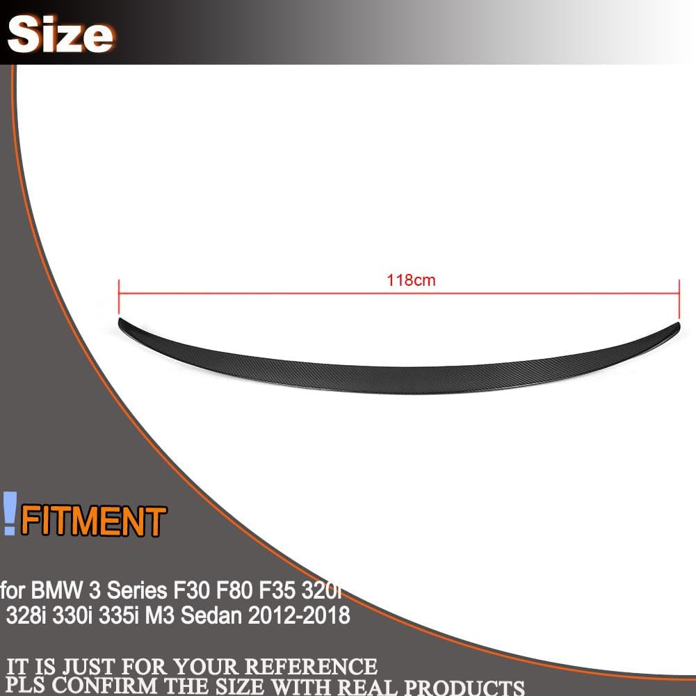 Gloss Black Trunk Spoiler Fits for BMW 3 Series E92 325I 328I 330I 335I 2006-2012 M3 2008-2013 Coupe Trunk Boot Lid Highkick Spoiler Wing Lip Factory Outlet