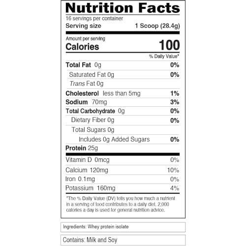 Evlution Nutrition 100% Isolate, Whey Isolate Protein Powder thumb #1