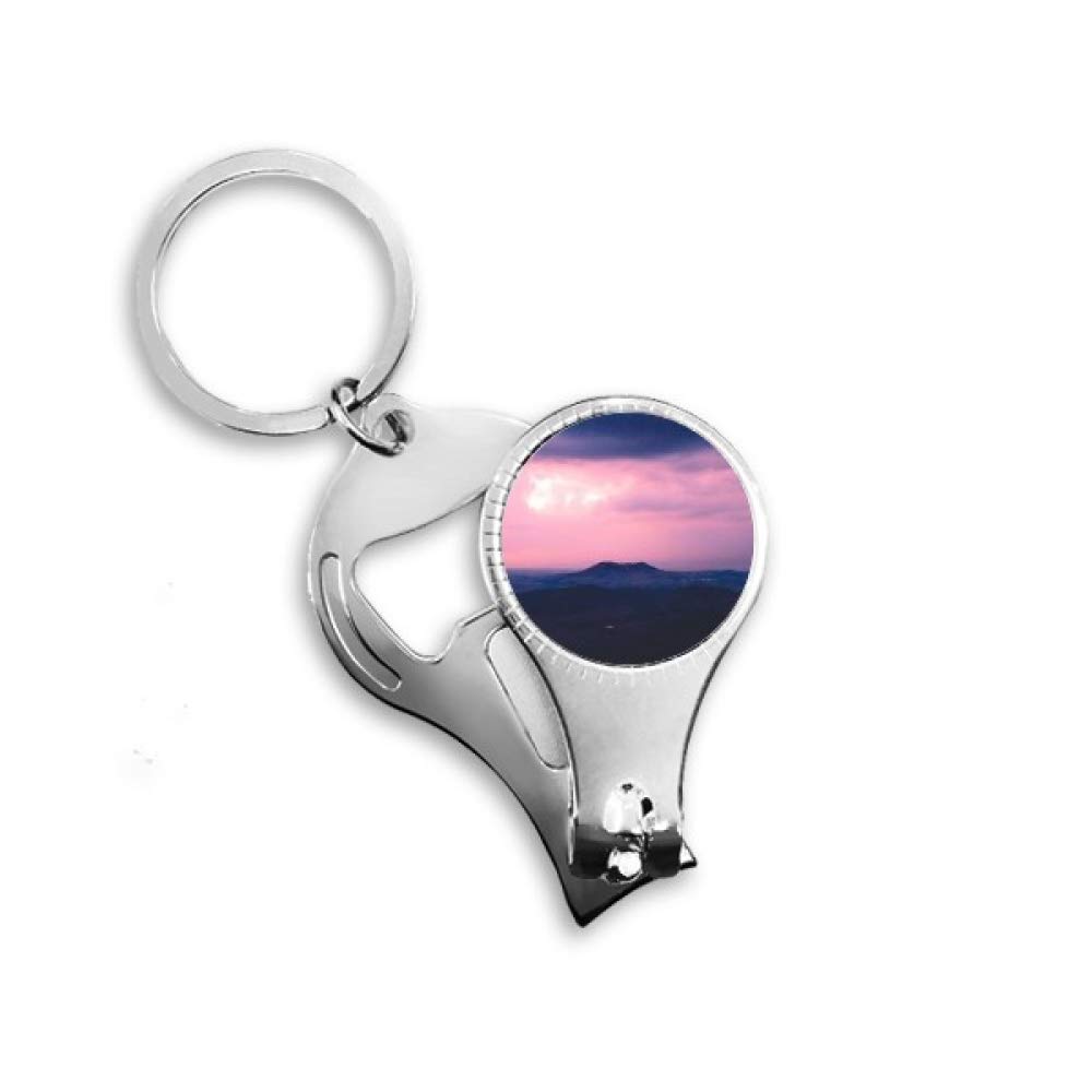 Porte-clés décapsuleur nuages rose le cadeau utile et mignon pour vos amies