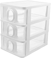 Vista 1 de Desk Drawer Organizer Makeup Storage Box Pantry Organizers for Office Home Desktop Organizing Box