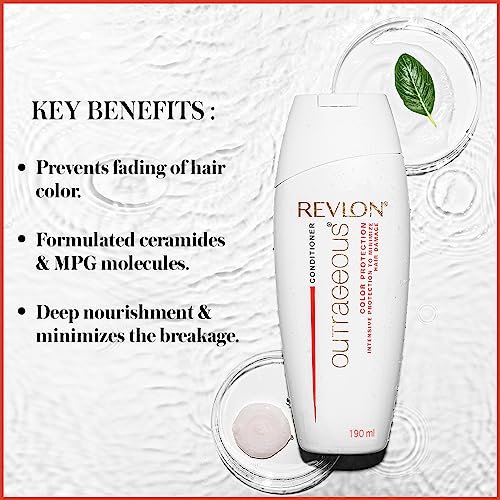 Image of Revlon Revlon Outrageous Color Protection Hair Conditioner - 190 Ml, 190 ml