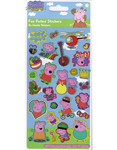 Paper Projects Peppa Pig Large Foiled Stickers