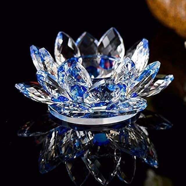 Amazon.co.uk Blue Candle Holder