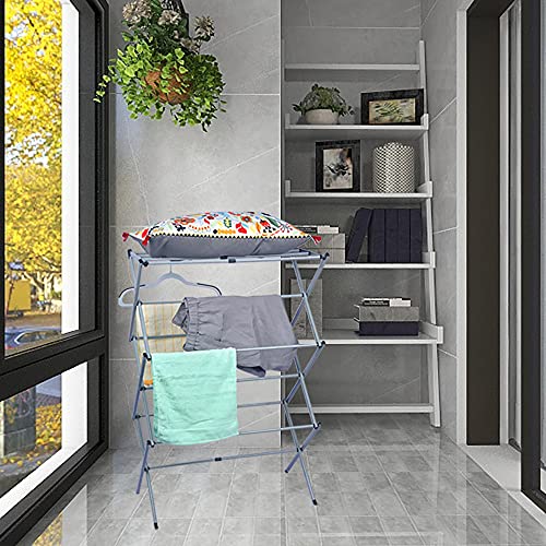 Finnhomy Clothes Drying Rack, Pre Assembled Drying Rack Clothing, Expandable Laundry Drying Rack, Towel Rack For Indoor And Outdoor Use, 41.3" X 29.5" X 15" #TOP1