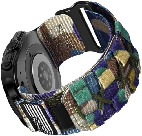 MOFREE Compatible with Samsung Galaxy Watch Ultra 47mm Band (2024),Rugged Nylon Woven Loop Sport Adjustable Strap Replacement Wristband for Samsung Galaxy Watch Ultra Bands for Men