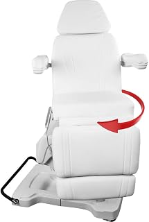 Eyepower 102162 - Tumbona con 4 motores, color blanco