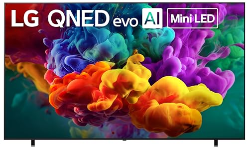 LG 100-Inch Class QNED evo AI QNED84B Series Mini LED 4K Smart TV